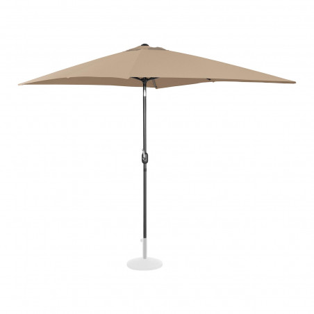 Sodo skėtis - 200x300 cm - smėlio spalvos - UNI-UMBRELLA-TSQ2030TA