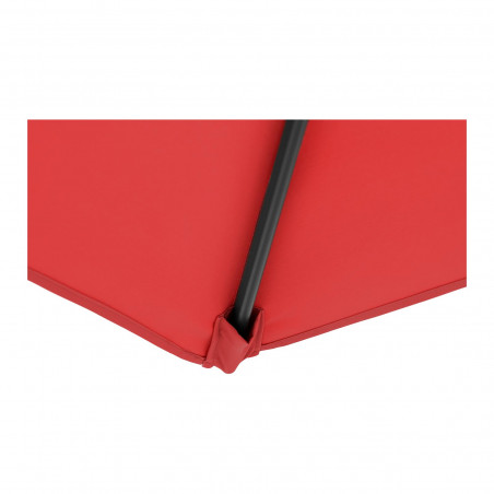 Stovintis sodo skėtis - 200 x 300 cm - pakreipiamas - raudonas