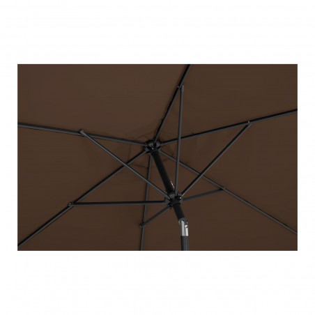 Sodo skėtis - 270 cm - rudas UNI-UMBRELLA-R270BR