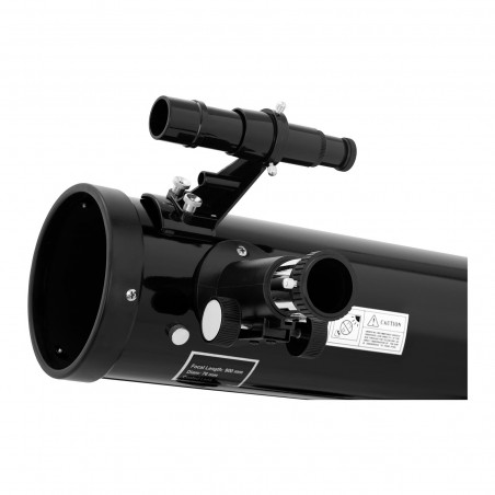 Niutono teleskopas - 900 mm - veidrodis 76 mm