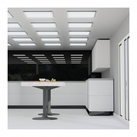LED šviestuvas - 48 W 62x62 cm STAR-62-48