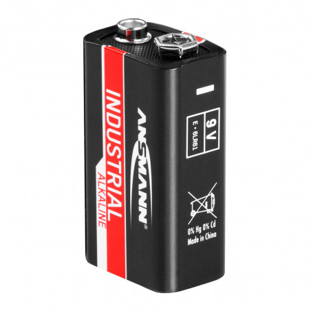Pramoninės šarminės baterijos 10x9 V 1505-0001