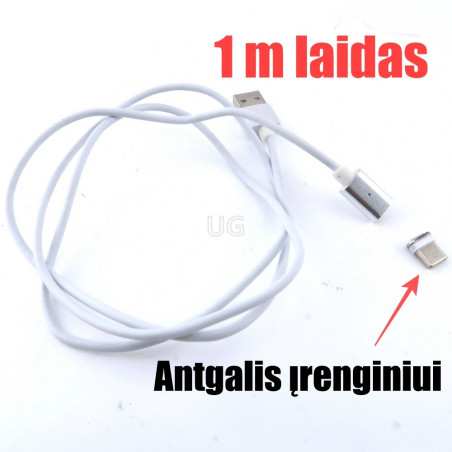 Laidas Type C – USB, 1 m, TLC 04 Magnet