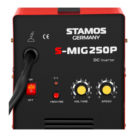 MIG/MAG suvirinimo aparatas S-MIG 250P - 250 A - 230 V