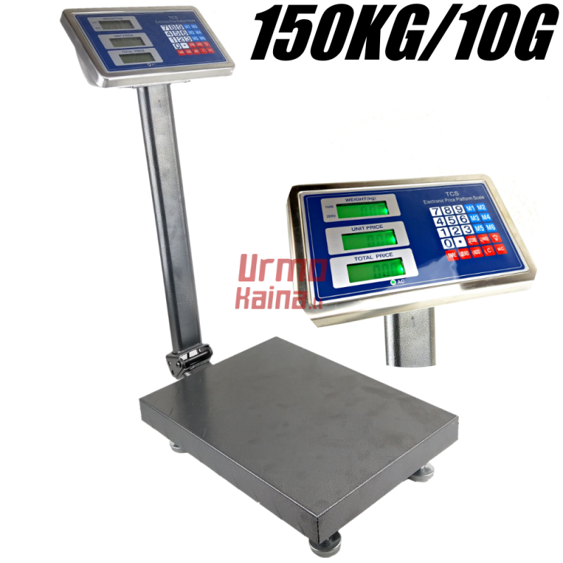 Platforminės svarstyklės 1502BSM (150 kg, 30x40)