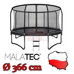 Batutas su vidiniu tinklu Malatec HQ 366 cm