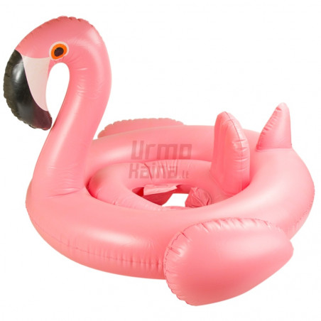 Pripučiamas plaustas, ratas vaikams Flamingas