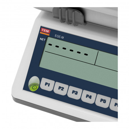 Waga sklepowa - 15 kg / 5 g - LCD - PLU - legalizacja