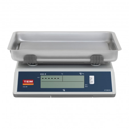 Waga sklepowa - 15 kg / 5 g - LCD - PLU - legalizacja