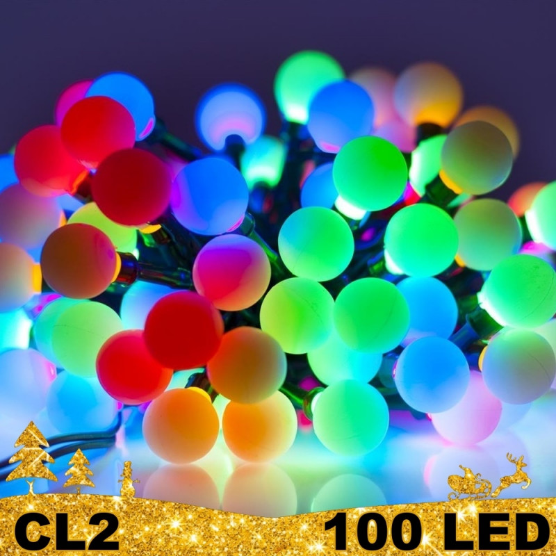 100 LED girlianda burbuliukai STANDART CL2