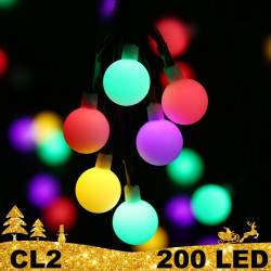 200 LED girlianda burbuliukai STANDART CL2