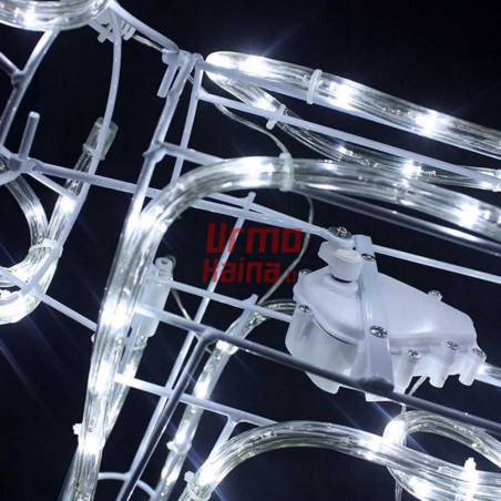 LED dekoracija 3D šviečiantis elnias L judantis CL3