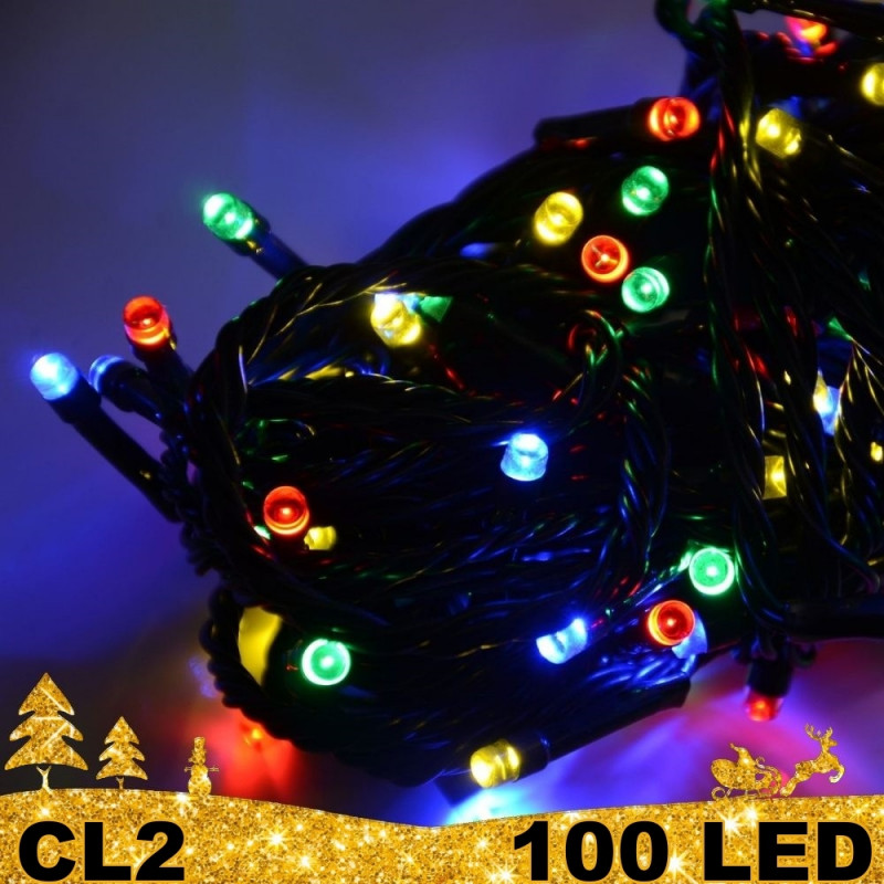 100 LED lempučių girlianda ECO CL2