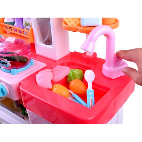 Žaislinė virtuvė vaikams, rožinė