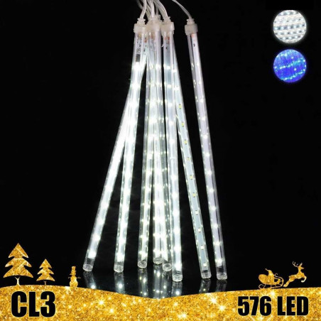 LED girlianda meteorų lietus 80 cm CL3