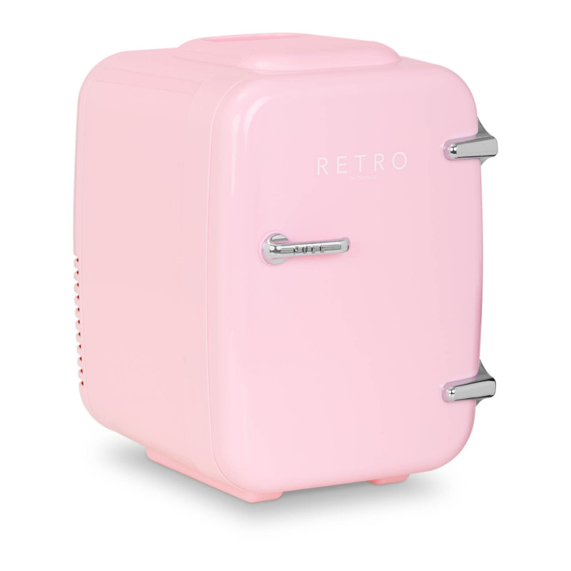 Mini šaldytuvas - 4 L - Rožinis