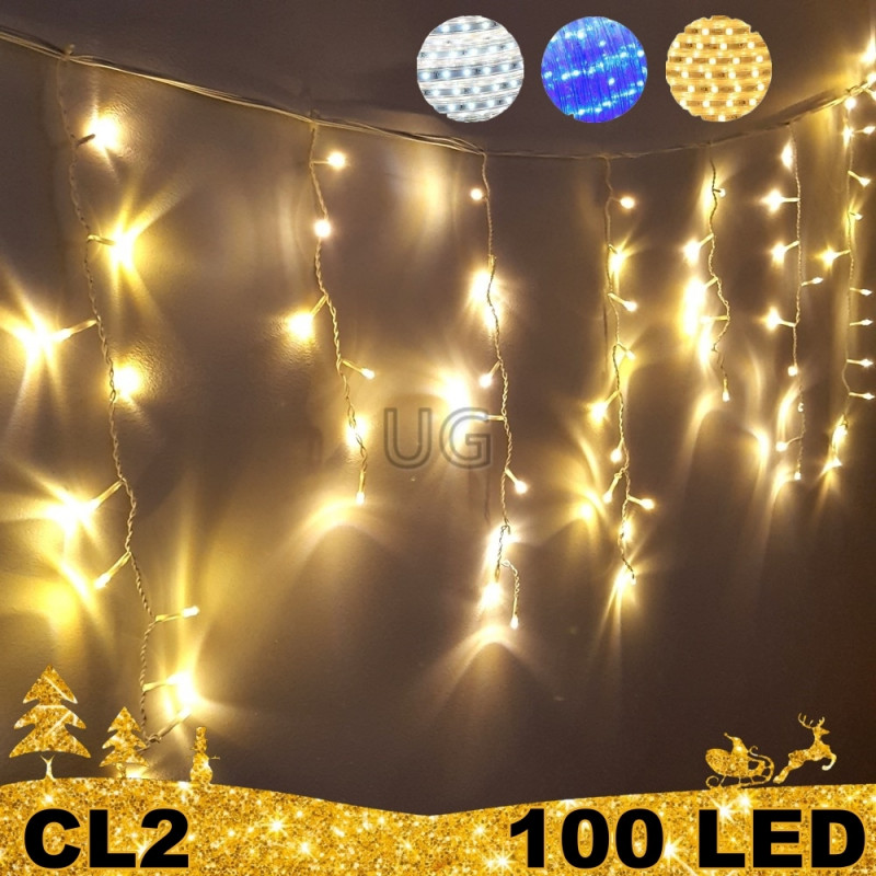 100 LED lauko girlianda varvekliai ECO CL2 100 LED lauko girlianda varvekliai ECO CL2