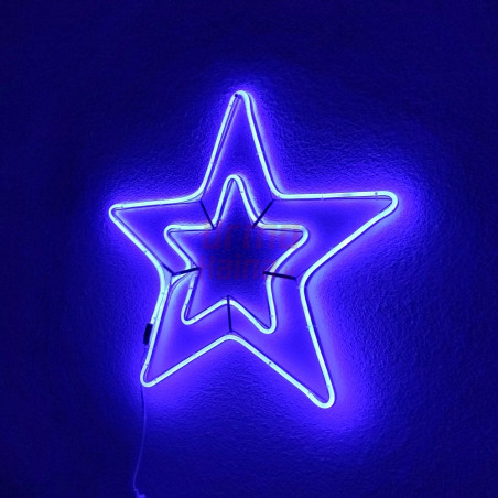 Kalėdinė LED dekoracija Žvaigždė Neon