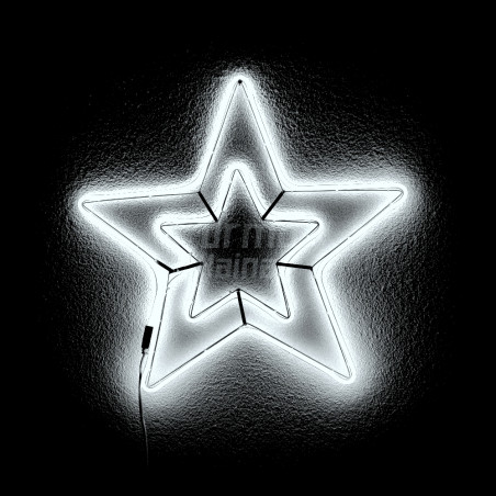 Kalėdinė LED dekoracija Žvaigždė Neon