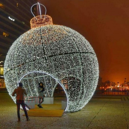 700 LED profesionali lauko girlianda Brosberg Prolight CL8 Flash