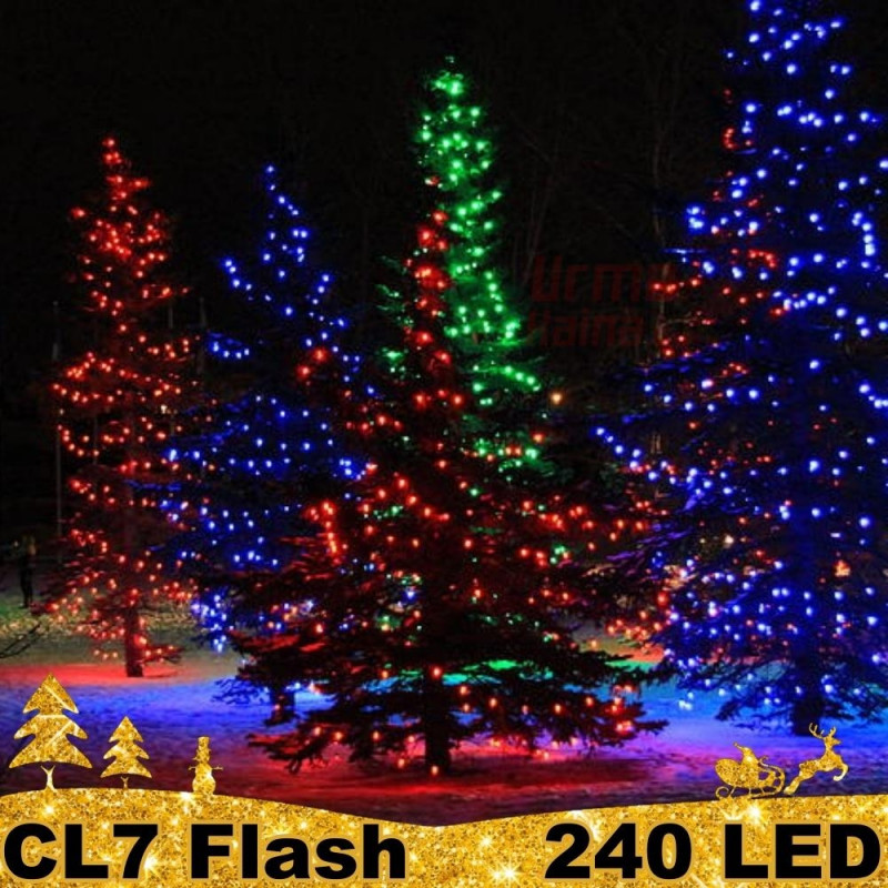 240 LED profesionali lauko girlianda PRO FLASH CL7