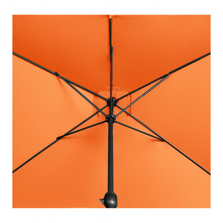 Sodo skėtis - 200x300 cm - oranžinis - UNI-UMBRELLA-SQ2030OR