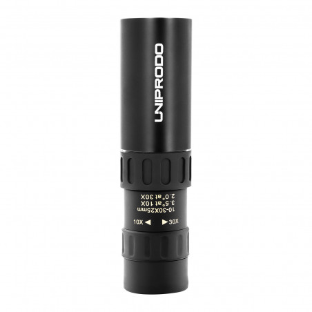 Žiūronai monokuliaras 10-30x, 61 m/1000 m, BK-7, Ø 25 mm, UNI-MONOCULAR-01