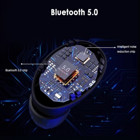 Bevielės Bluetooth ausinės TWS15