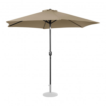 Sodo skėtis - 300 cm - smėlio spalvos - UNI-UMBRELLA-TR300TA