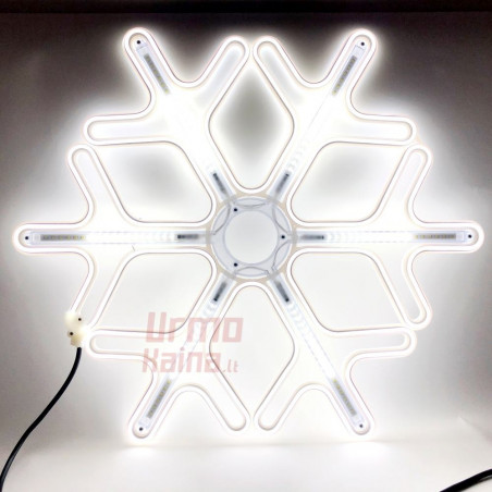 Kalėdinė LED dekoracija Snaigė Neon 60cm