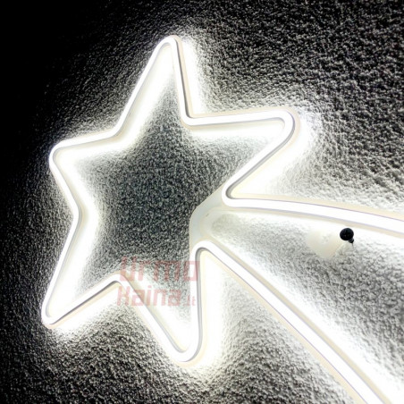 Kalėdinė LED dekoracija Krentanti Žvaigždė 70cm NEON CL3