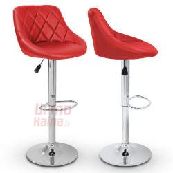 Baro kėdžių komplektas 523B | Raudonos spalvos