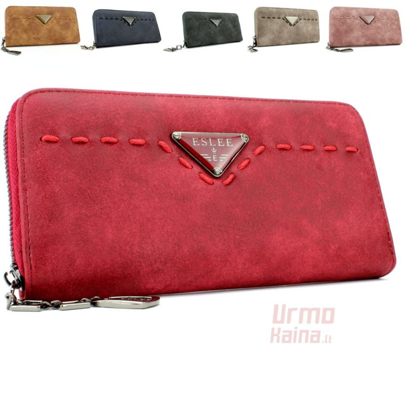 Moteriška odinė piniginė ESLEE 6597