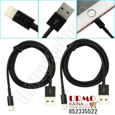 USB Lightning iphone laidas 1.5 m.