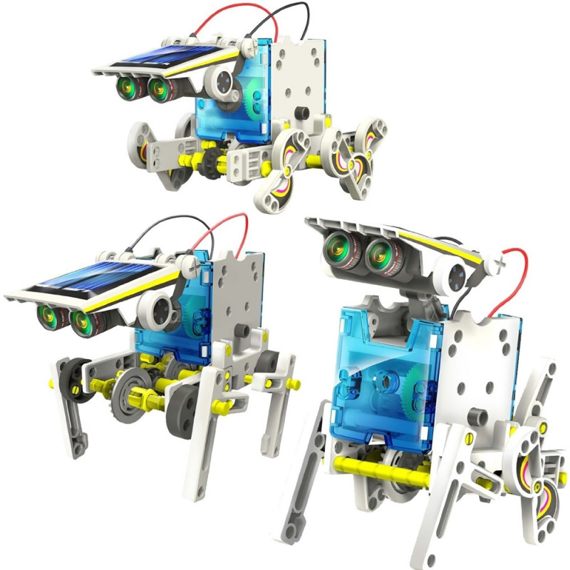 Konstruktorius Solar Robot - 14 in1 robotas Konstruktorius Solar Robot - 14 in1 robotas