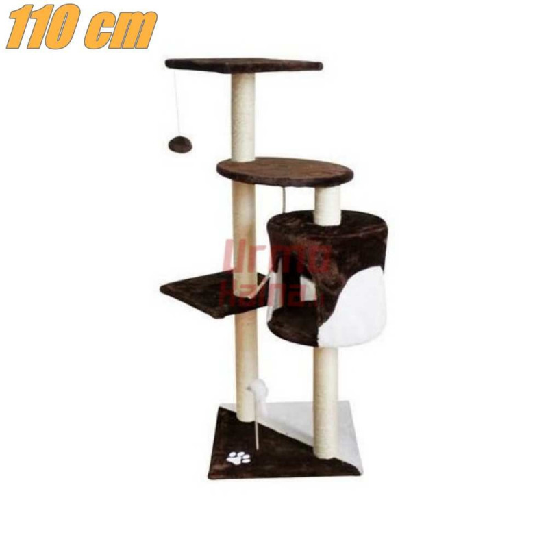 Kačių draskyklė 110 cm - Juoda Kačių draskyklė 110 cm - Juoda