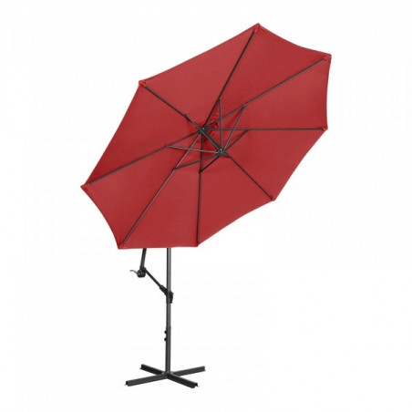 Pakabinamas sodo skėtis - 300 cm - kaštoninis
