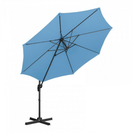Sodo skėtis - 300 cm - mėlynas - UNI_UMBRELLA_2R300BL