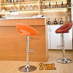 Baro kėdžių komplektas 171X | Orange