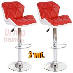 Baro kėdžių komplektas HW-1 | Raudona