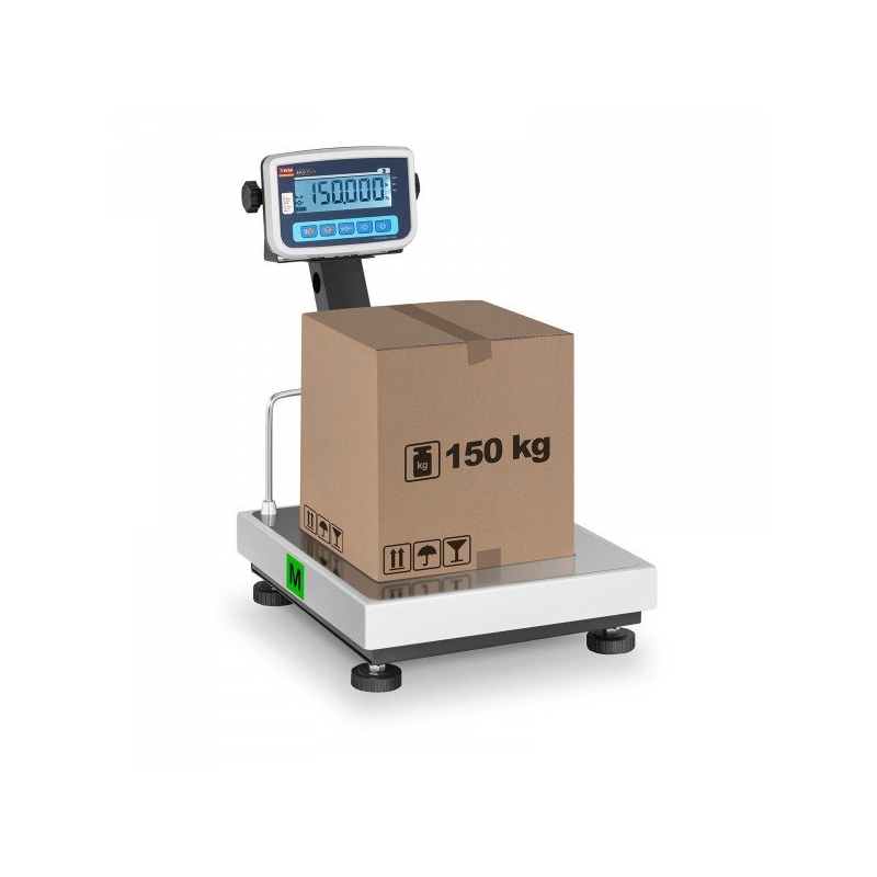 Platforminės svarstyklės LCD035x040150 - Su kalibracijos sertifikatu | 150 kg