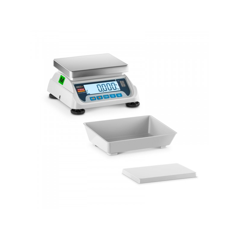 Svarstyklės LCD06C - Su kalibracijos sertifikatu | 6 kg / 2g