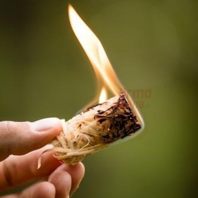 KamadoClub Susuktos medienos vilnos įdegtukai FIRELIGHTERS
