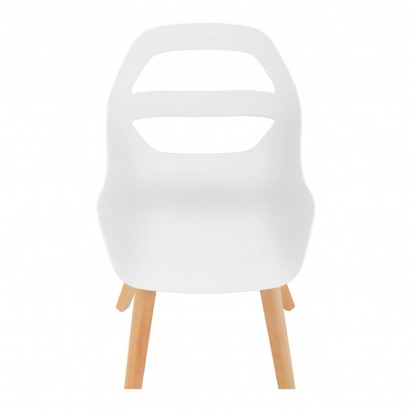 Kėdės 40x38 cm - baltos - STAR_SEAT_15