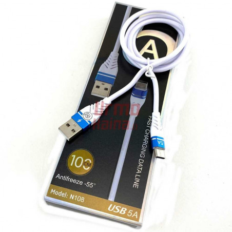 Laidas Type C – USB, 1 m, 5A, TLC 08