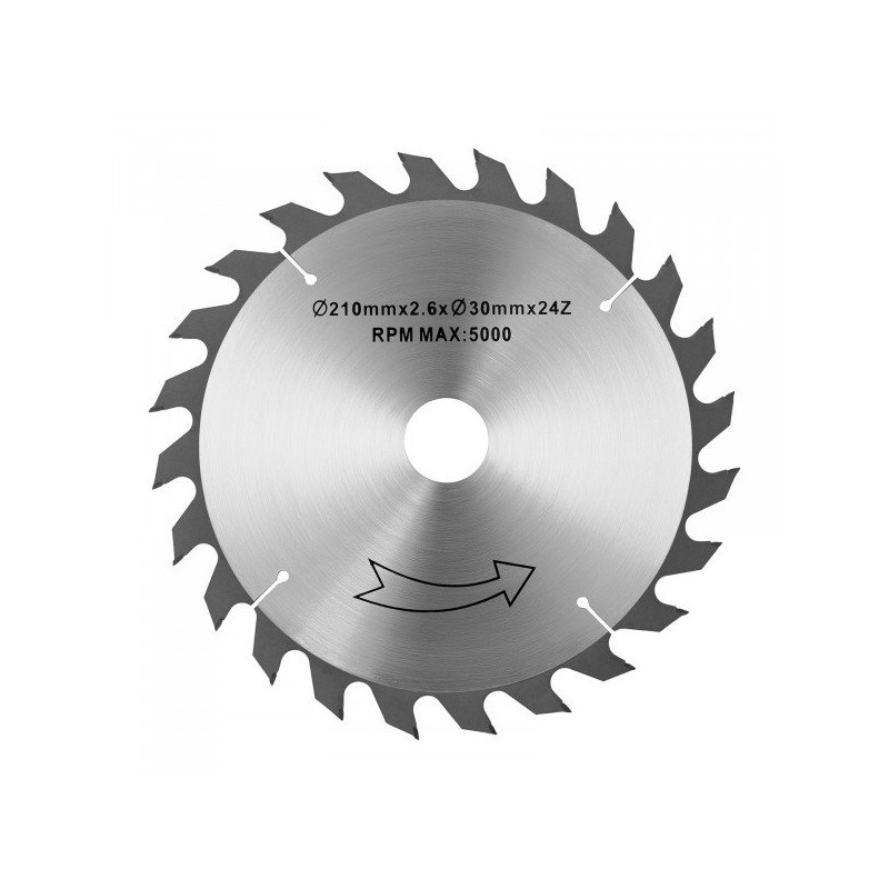 Stalo pjūklo ašmenys - 210 mm