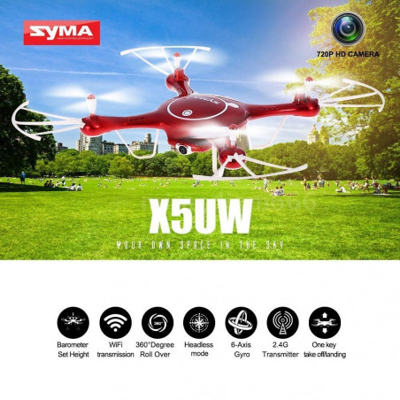 Dronas Syma X54HW su WiFi kamera