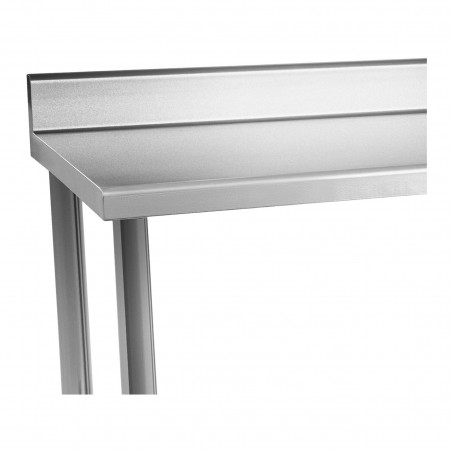 Nerūdijančio plieno stalas 200x60 cm