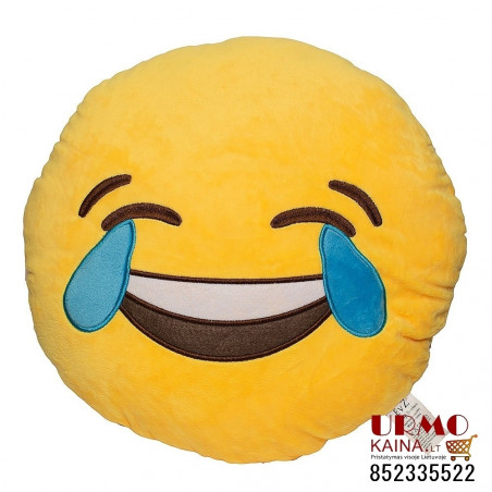 Emoji pagalvė "Happy tears"