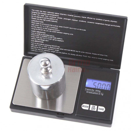 Graminės juvelyrinės svarstyklės E5501, 500-1g